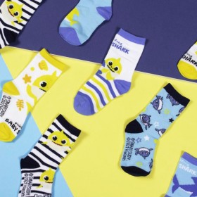 Σετ 5τμχ Κάλτσες Παιδικές Baby Shark Nickelodeon Cerda 7755 2