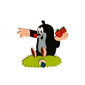 Ξύλινη Μονή Κρεμάστρα Ρούχων Little Mole With...