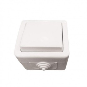 Διακόπτης Μονός Εξωτερικός IP54 Eurolamp 147-12210 2