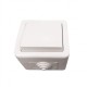 Διακόπτης Μονός Εξωτερικός IP54 Eurolamp 147-12210