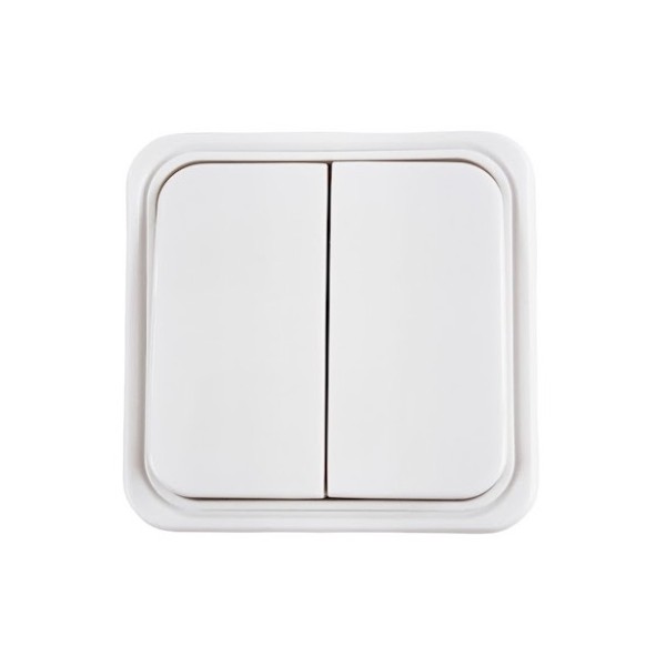 Διακόπτης Διπλός Εξωτερικός Mini K/R IP20...