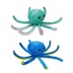 Λούτρινο Χταπόδι Amek Toys 24cm