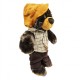 Λούτρινος Αρκούδος με Καπέλο & Πουκάμισο Amek Toys 40cm