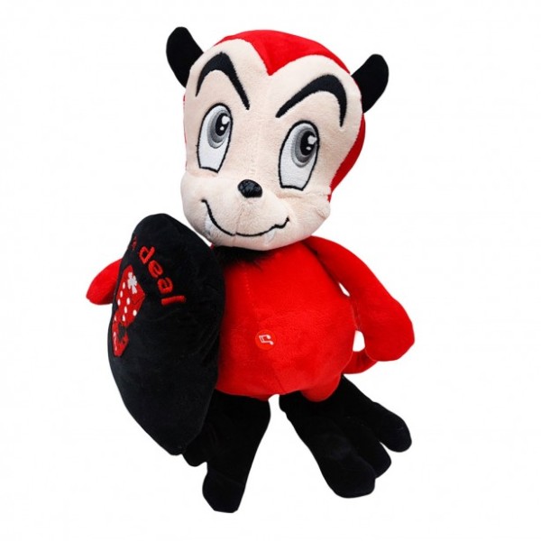 Λούτρινος Διαβολάκος με Μαύρη Καρδιά Amek Toys...