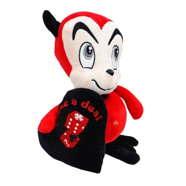Λούτρινος Διαβολάκος με Μαύρη Καρδιά Amek Toys...