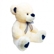 Λούτρινη Αρκούδα με Γράμμα Απλικέ Amek Toys 60cm