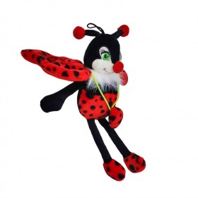 Λούτρινη Πασχαλίτσα με Τσάντα Amek Toys 15cm 2