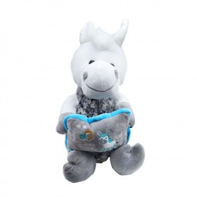 Λούτρινο Γαϊδουράκι Lucky Dοnkey Amek Toys 28cm