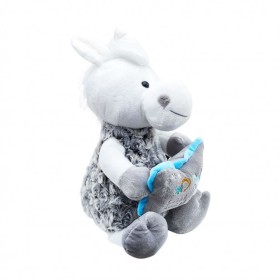 Λούτρινο Γαϊδουράκι Lucky Dοnkey Amek Toys 28cm 2