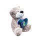 Λούτρινο Αρκουδάκι Love Dad Amek Toys 27cm