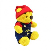 Λούτρινο Αρκουδάκι με Φόρμα Amek Toys 33cm