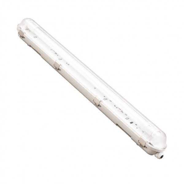 Φωτιστικό Στεγανό για LED Tube με Inox Clips...