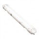 Φωτιστικό Στεγανό για 2 LED Tube με Inox Clips Eurolamp 147-56064 18W