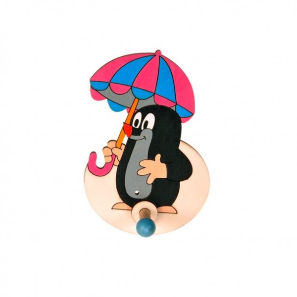 Κρεμάστρα Ξύλινη Little Mole With Umbrella Dodo...