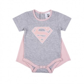 Σετ 4τμχ Φορμάκι με Καλτσάκια & Σαλιάρα Supergirl DC 3-6... 2