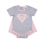 Σετ 4τμχ Φορμάκι με Καλτσάκια & Σαλιάρα Supergirl DC 3-6 Μηνών Cerda 0007 74cm