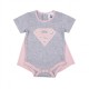 Σετ 4τμχ Φορμάκι με Καλτσάκια & Σαλιάρα Supergirl DC 3-6 Μηνών Cerda 0007 74cm