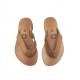 Σανδάλια Δερμάτινα με Διχάλα Καφέ Kouros Leather 0086