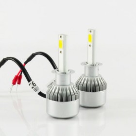 Σετ 2τμχ Λάμπες Αυτοκινήτου LED H8/H9/H11 Headlight C6 2x36W 2