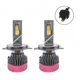 Σετ 2τμχ Λάμπες Αυτοκινήτου LED H4 Headlight 85W 2