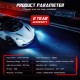 Σετ 2τμχ Λάμπες Αυτοκινήτου LED H7 Headlight Novsight 2x27,5W