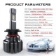 Σετ 2τμχ Λάμπες Αυτοκινήτου LED H11 Headlight Novsight 2x35W