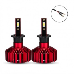 Σετ 2τμχ Λάμπες Αυτοκινήτου LED H3 Headlight Novsight 2x30W 2