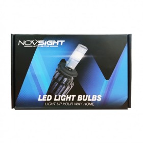 Σετ 2τμχ Λάμπες Αυτοκινήτου LED H4 Headlight Novsight 2x35W
