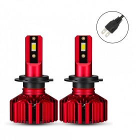 Σετ 2τμχ Λάμπες Αυτοκινήτου LED H7 Headlight Novsight 2x30W 2