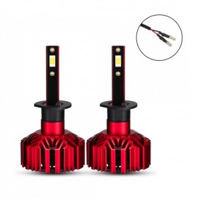 Σετ 2τμχ Λάμπες Αυτοκινήτου LED H1 Headlight Novsight 2x30W 2