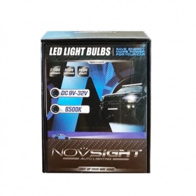 Σετ 2τμχ Λάμπες Αυτοκινήτου LED H4 Headlight Novsight...