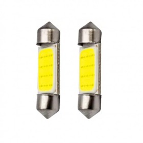 Σετ 2τμχ Λάμπες Αυτοκινήτου LED 12SMD C5W C10 COB 36mm 2