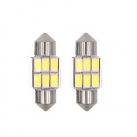 Σετ 2τμχ Λάμπες Αυτοκινήτου Canbus LED 6SMD 3528 31mm 2