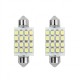 Σετ 2τμχ Λάμπες Αυτοκινήτου Canbus 16LED 3528 39mm