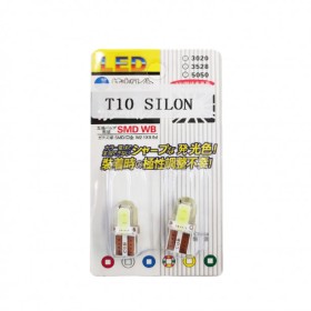Σετ 2τμχ Λάμπες Αυτοκινήτου LED W5W 194 168 Τ10 COB...