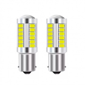 Σετ 2τμχ Λάμπες LED 33SMD BA15S 1156 51mm 2
