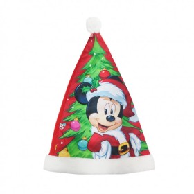 Σκουφάκι Χριστουγεννιάτικο με Pom Pom Mickey Mouse Disney...