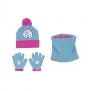 Σετ 3τμχ Σκουφάκι Pom Pom με Γάντια & Περιλαίμιο Frozen Disney Arditex WD14726