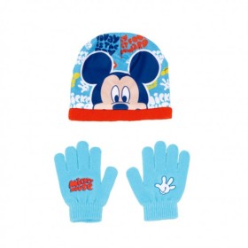 Σετ 2τμχ Σκουφάκι με Γάντια Mickey Mouse Disney Arditex... 2