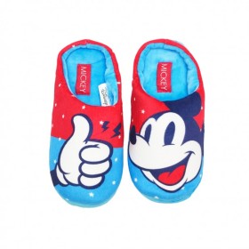 Παντόφλες Χειμερινές για Αγόρια Γαλάζιες Mickey Mouse... 2