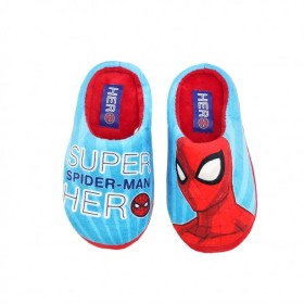 Παντόφλες Χειμερινές για Αγόρια Γαλάζιες Spiderman Marvel... 2