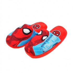 Παντόφλες Χειμερινές για Αγόρια Κόκκινες Spiderman Marvel...
