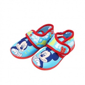 Παντόφλες Μποτάκια με Velcro για Αγόρια Mickey Mouse...