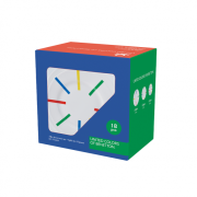 Σετ 18τμχ Πιάτα Rainbow Benetton BE-0245