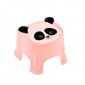 Σκαμπό Σχέδιο Panda Ροζ Qlux