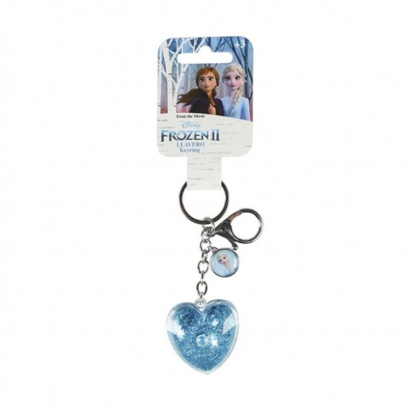 Μπρελόκ Καρδιά Μπλε Elsa Frozen 3D Disney Cerda...