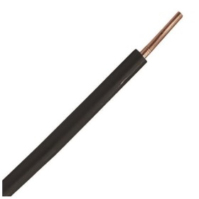 Καλώδιο Ρεύματος NYA ΗΟ7V-U Μαύρο Eurolamp 1x1,5mm² σε...