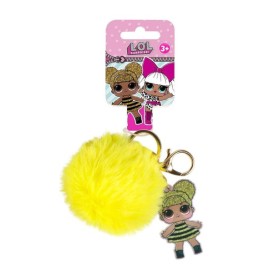Μπρελόκ Ακρυλικό Pom-Pom Κίτρινο L.O.L Surprise! MGA...