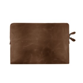 Τσάντα Χειρός για Tablet Δερμάτινη Καφέ Modaincisi 2
