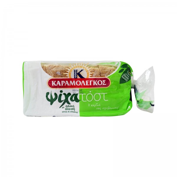 Ψίχα Τοστ Σίκαλης Καραμολέγκος 480gr